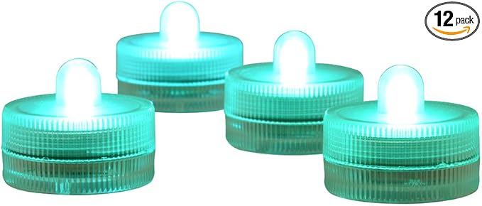 Halloween Lights Submersible LED Lights cr2032 Battery Powered Underwater by KITOSUN