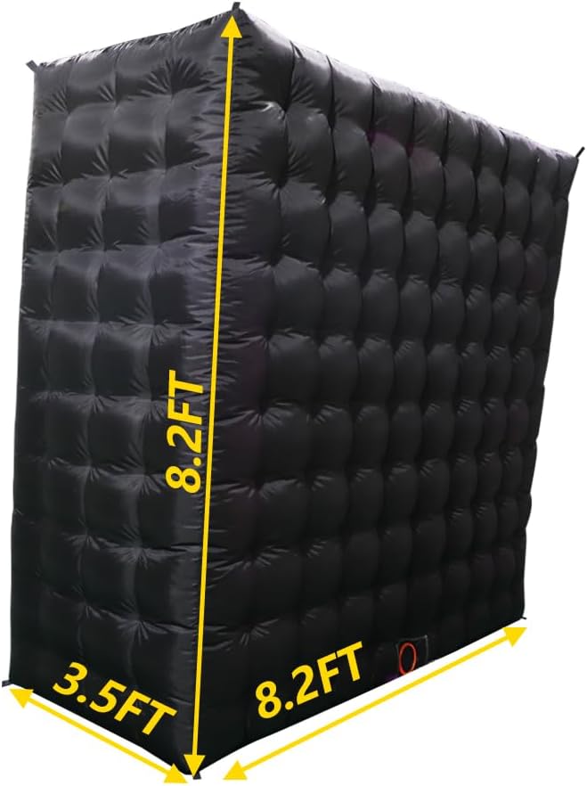 Inflatable Photo Booth Wall Background Curved Wall Background Party - Image 2