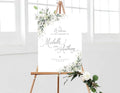 Greenery Wedding Signs, Wedding Welcome Sign, Wedding Signs by Unknown