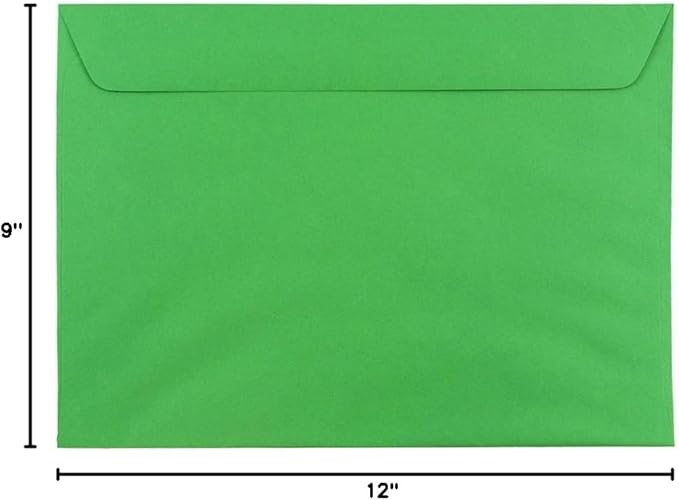 JAM PAPER 9 x 12 Booklet Colored Envelopes - Image 3