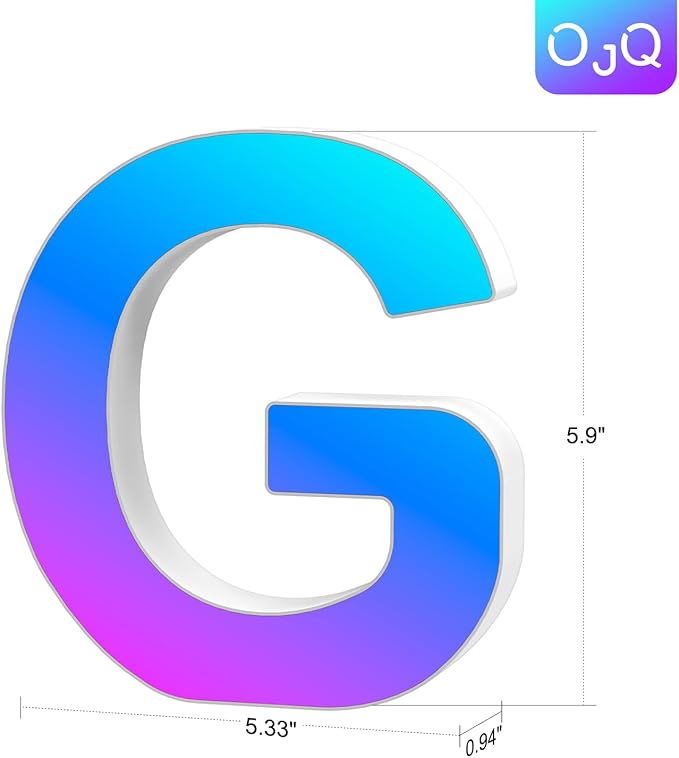OJQ Light Up Letters LED Letter - Image 8