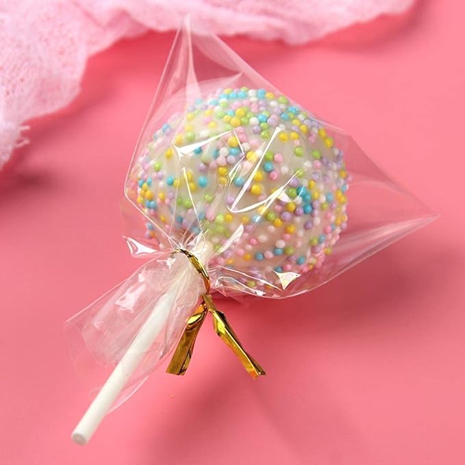 XLSFPY 100PCS Clear Cellophane Treat Bags - Image 7