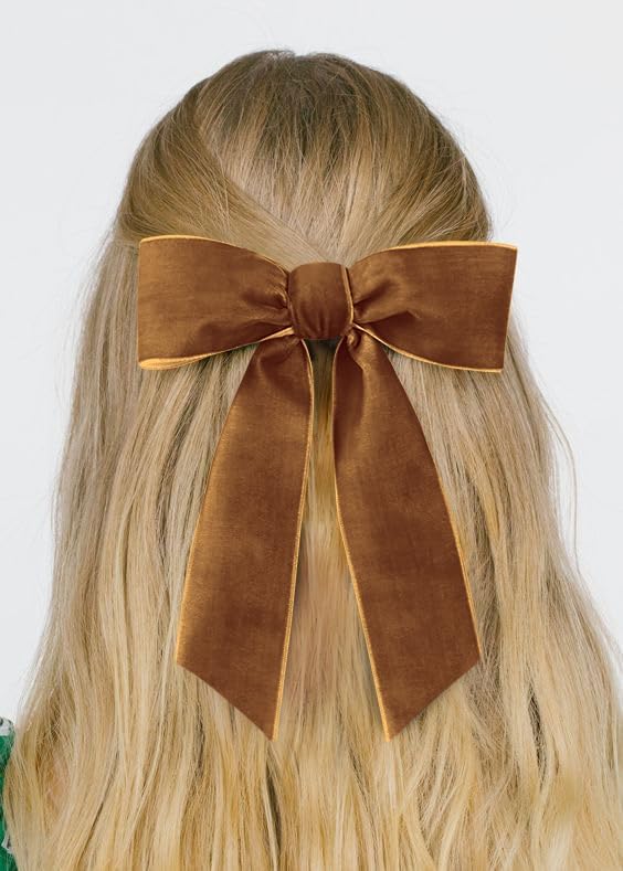 Copper Velvet Ribbon 1.5'' 25 Yards - Image 2