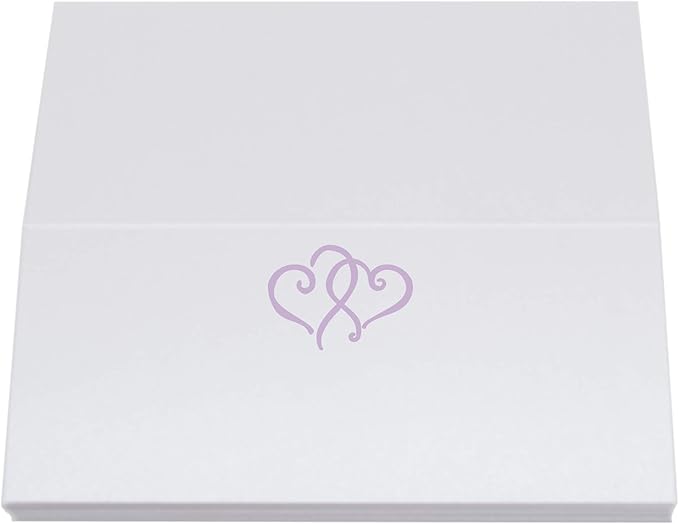 Linked Hearts Place Cards, Pre-cut and Scored - Image 5