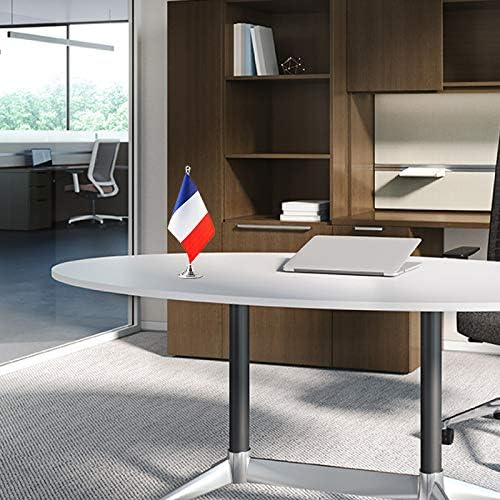 France Flag French Flags, Small Mini French Desk Flag, Used - Image 3