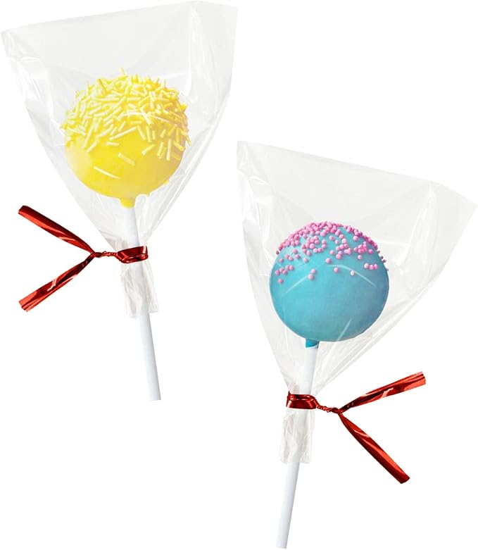XLSFPY 100PCS Clear Cellophane Treat Bags - Image 4