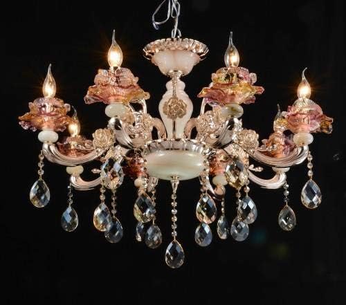 16 Pack 20" Hanging Crystals for Chandeliers Clear Teardrop Crystal Chandelier - Image 3