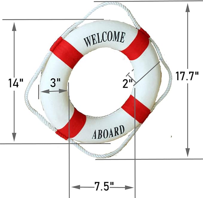 MorroMorn Lifebuoy Wall Hanging Decor - Image 5
