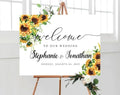 Sunflower Wedding Welcome Sign, Wedding Ceremony Sign, Welcome to our Wedding by Unknown