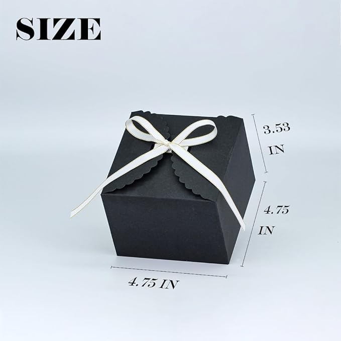 Small Black Boxes for Gifts, Anniversaries, Graduations, and More - Image 4