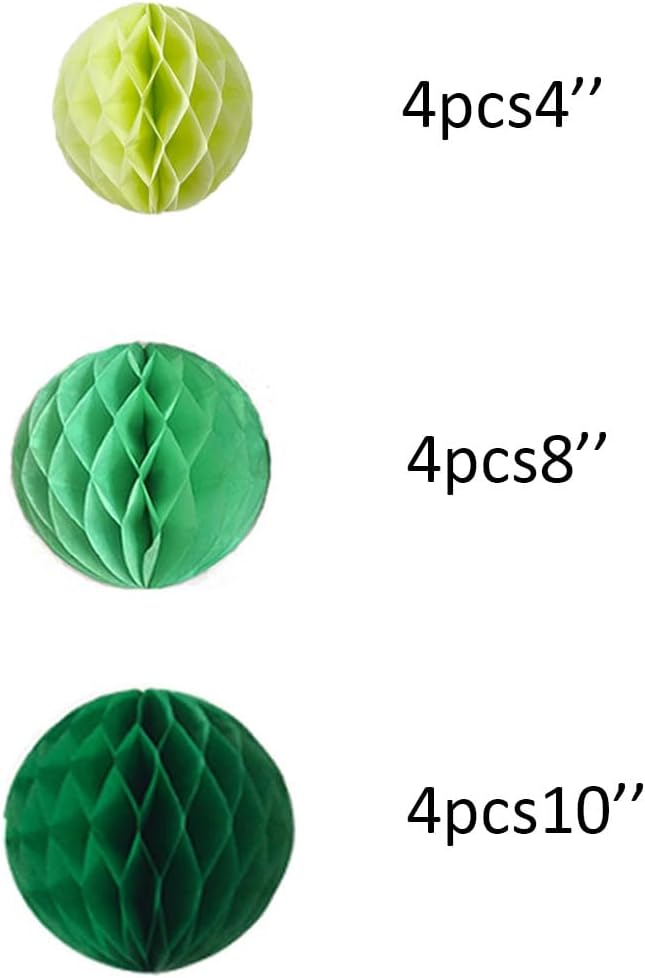 12pcs Party Honeycomb Balls Decorations - Image 3