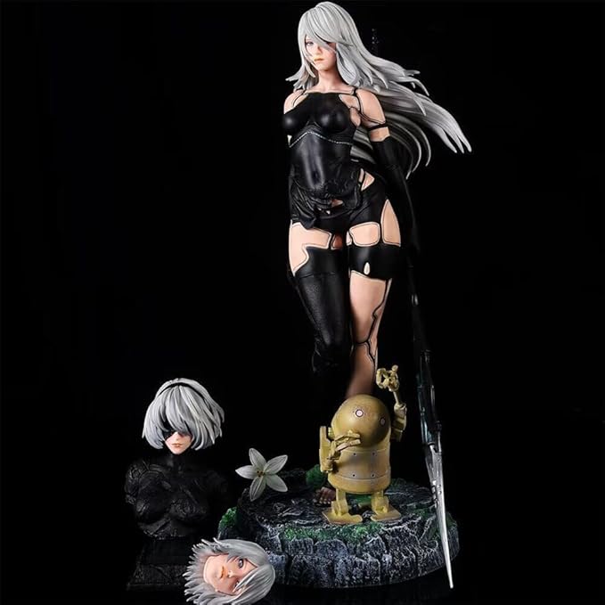 A2yorha Action Figure Anime Game Girl Figure No.2 Type A Interchangeable Head - Image 3