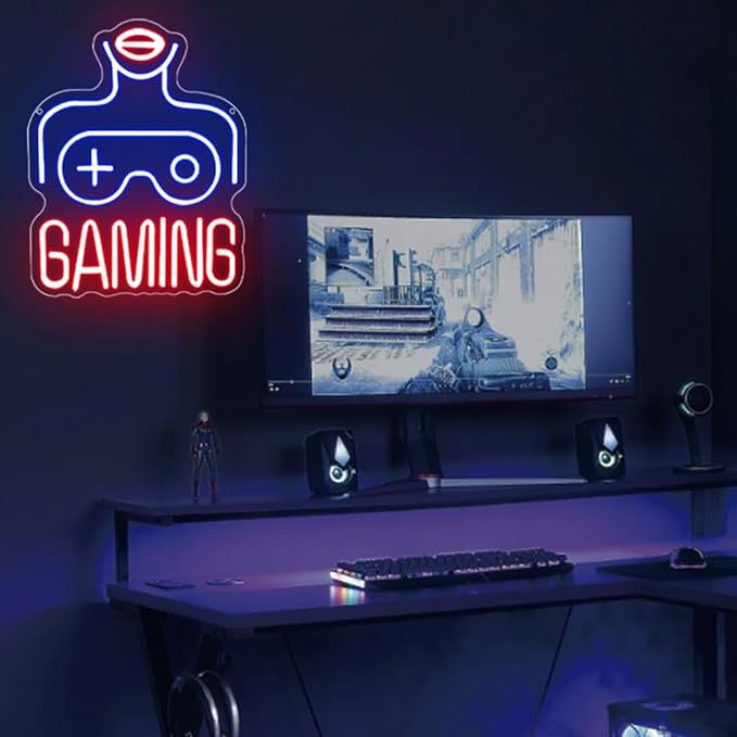 Gaming LED Lights for Wall Decor, Video Game Room Neon Sign Gift for Teens Boys - Image 2