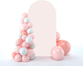 bricia Wedding Arch Backdrop Stand Cover, 6FT Double Sided Stretchy Arch Cover by bricia