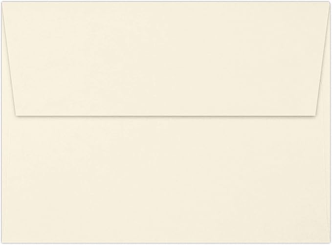 LUXPaper A7 Invitation Envelopes | Peel & Press | 5 1/4" x 7 1/4" | Natural | - Image 2