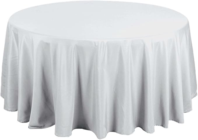 Efavormart Round Tablecloth, 132 Inch Stain & Wrinkle Resistant Washable Table - Image 7