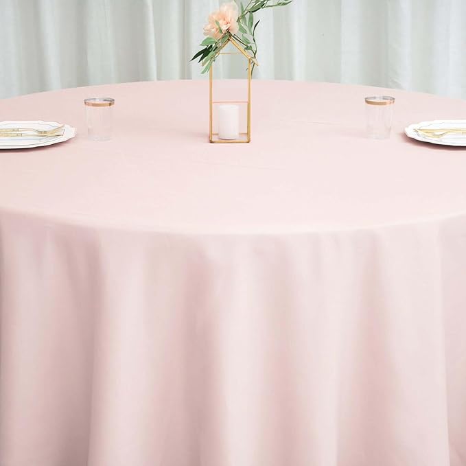 Efavormart Round Tablecloth, 120 Inch Stain & Wrinkle Resistant Washable Table - Image 9