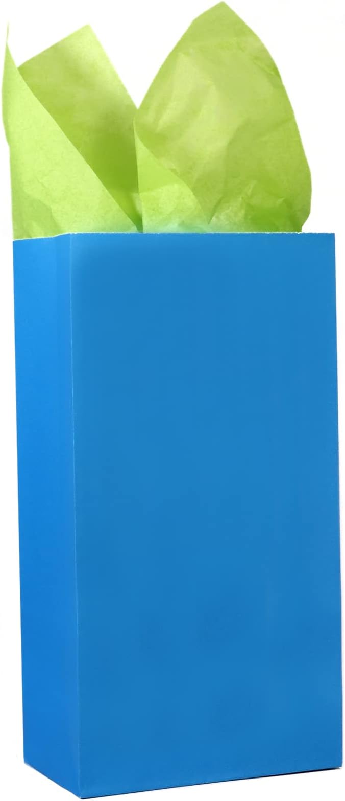 Oletx 30-Pack Dark Blue Party Favor Paper Bags, Babyshower, School Activities - Image 4