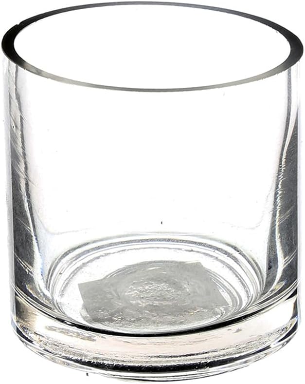 WGV Quality Thick Tea Light Votive Candle Holder 3x3, Small Planter Terrarium by WGVInternational-OpusGlassware