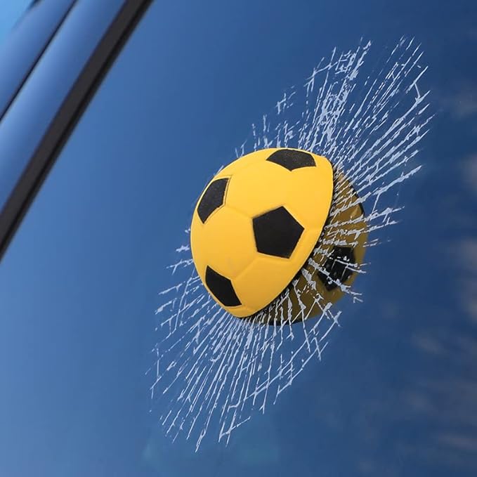 Car 3D elf Ball car Sticker, car Window Funny Creative Decorative Sticker by Unknown