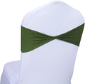 MDS Pack of 75 Spandex Chair Sashes Bows Elastic Stretch Dining Chair Bands by MDS