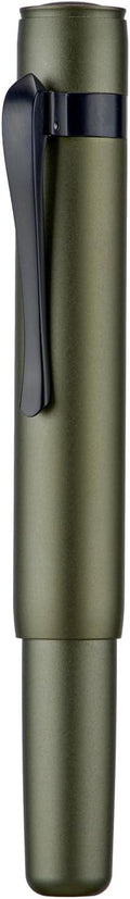 Hongdian M2 Black Forest Mini Rollerball Pen, Fine Point 0.5mm, Sleek Aluminium by HONGDIAN