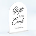 Cards and Gifts Sign for Wedding Acrylic Arch Wedding Bridal Shower Baby Shower by Unknown