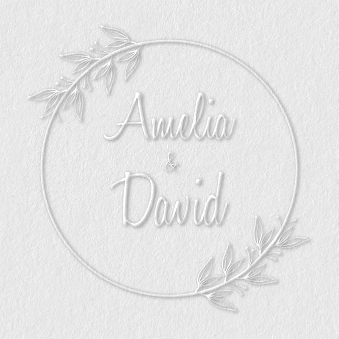 Personalized Wedding Embosser | Custom Made by 904Custom
