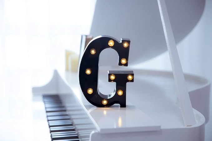 Foaky Black LED Marquee Number Lights Sign Light Up Marquee Number Lights Sign - Image 2