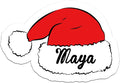 Personalized Christmas Stickers, Custom Name Waterproof Christmas Gift Tags by calliemoment