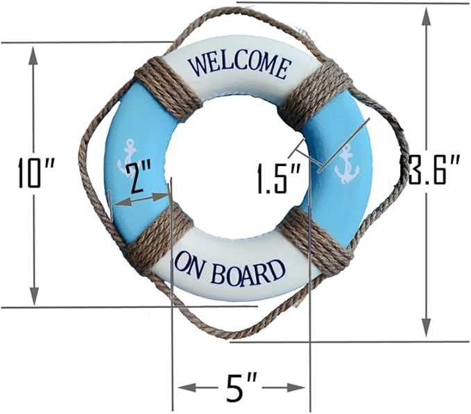 MorroMorn Lifebuoy Wall Hanging Decor - Image 3