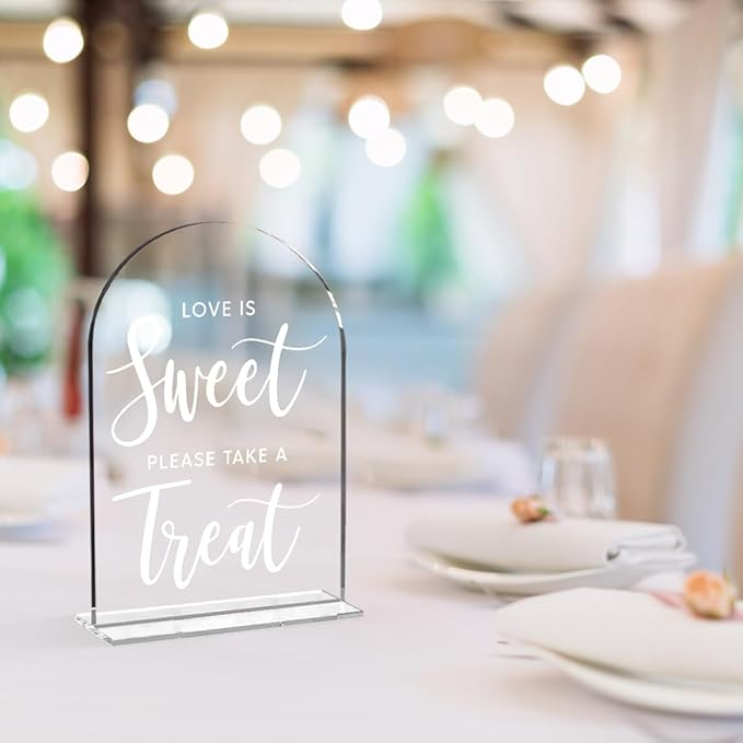 Wedding Signs, Love is Sweet Sign - Image 6
