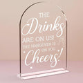 Wedding Decorations for Reception Ceremony, Wedding Clear Acrylic Table Sign by Unknown