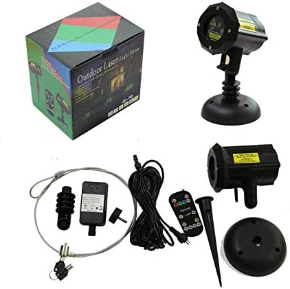 LEDMall Christmas Laser Projector Lights Outdoor, Motion Firefly Red - Image 2