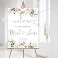 Blush Pink Welcome Sign by Unknown