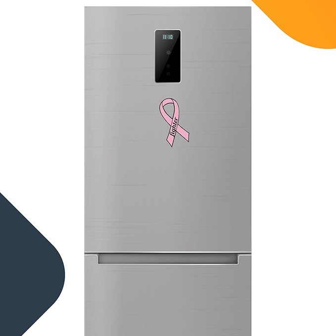 Magnet Me Up: Support Breast Cancer Fighter Pink Ribbon Magnet Decal - Image 5