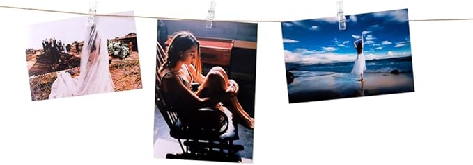 100pcs Photo Clips Mini Clothespins - Image 2