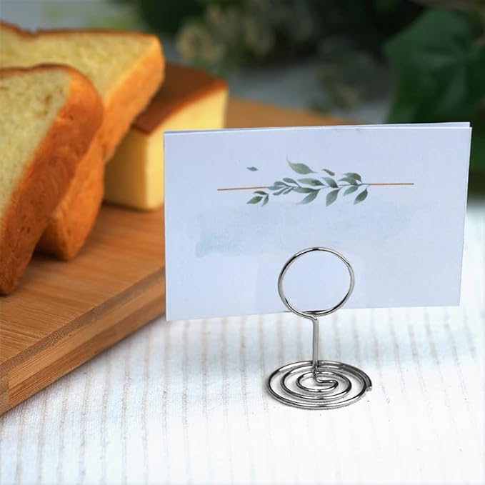 20pcs Mini Place Card Holders, Cute Table Number Holders, Classy Table Card - Image 2
