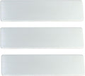 3pcs Stainless Steel Silver Custom Name Tags by QIPAN
