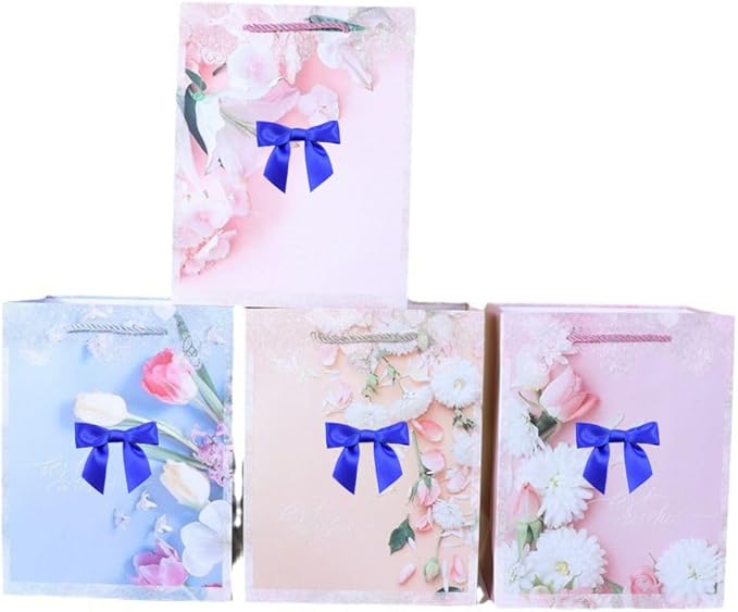 2.5" Hgzgch Blue Satin Ribbon Bow - Image 6