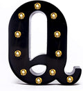 Foaky Black LED Marquee Number Lights Sign Light Up Marquee Number Lights Sign by Foaky
