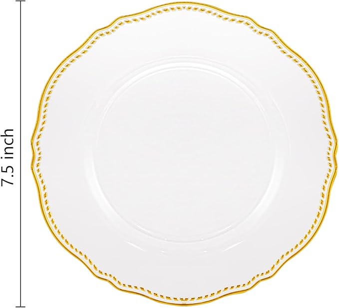 Hioasis 60pcs Clear Plastic Plates - Image 6