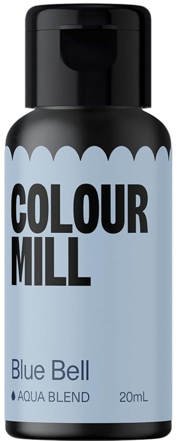 Colour Mill Aqua Blend Water-Based Food Coloring, 20 Milliliters Blue Bell by ColourMill