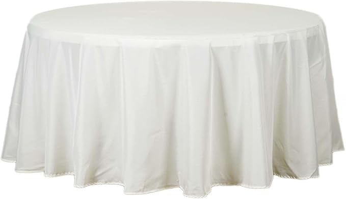 Efavormart Round Tablecloth, 132 Inch Stain & Wrinkle Resistant Washable Table - Image 6