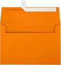 LUXPaper A10 Invitation Envelopes | Peel & Press | 6" x 9 1/2" | Mandarin by LUXPaper
