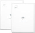 Opposite Wall - 18x24 in - White Solid Oak Wood Picture Frame - Lightweight by OppositeWall