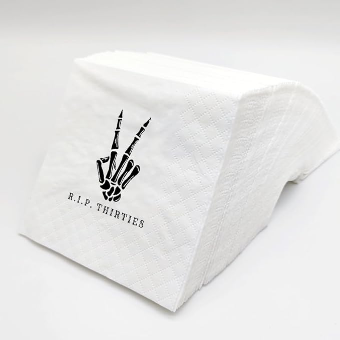 SharkBliss RIP Thirties Cocktail Napkins - Image 4