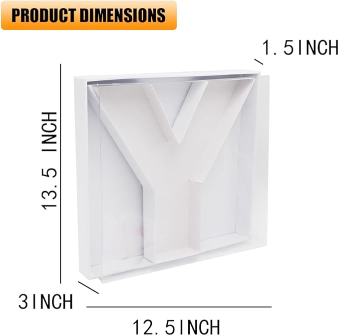 12" Fillable Cardboard Letter Charcuterie Gift Cupcake Box - Image 2