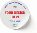 AVgrafx 120 3" Round Custom Personalized Stickers Labels Vinyl Waterproof by avgrafx
