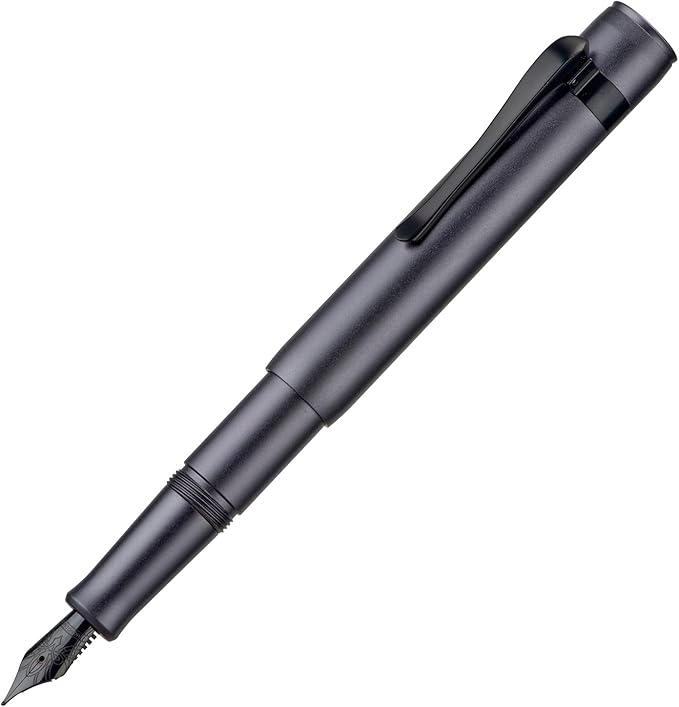 Hongdian M2 Black Forest Mini Fountain Pen, Extra Fine Soft Nib & Sleek Shape - Image 2